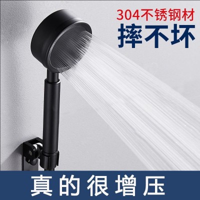 304 不锈钢淋浴花洒喷头套装家用洗澡淋雨沐浴热水器软管浴霸莲头图2