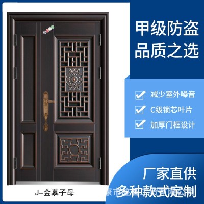 厂家批发优惠通风门甲级门门中门入户门进户门子母门安全门防盗门图4