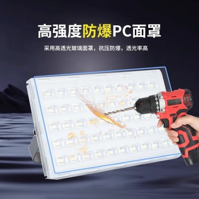 明华亚明led投光灯户外防水蚂蚁射灯厂房车间广告牌超亮泛光灯图4