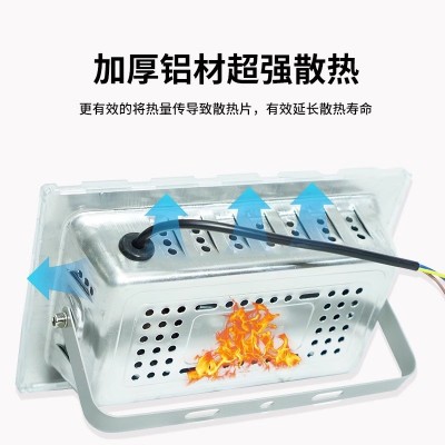 明华亚明led投光灯户外防水蚂蚁射灯厂房车间广告牌超亮泛光灯图3