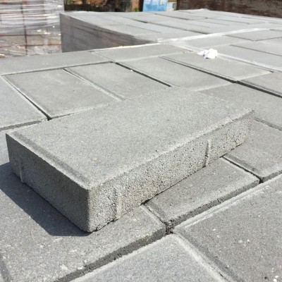 建菱砖批发 河道景观挡土砖盲道建菱砖广场砖生态路面透水砖图2