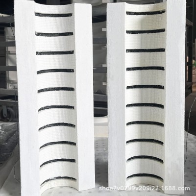 高温伴热炉瓦耐高温电阻丝加热阻燃防火陶瓷纤维炉膛厂家非标定做图2