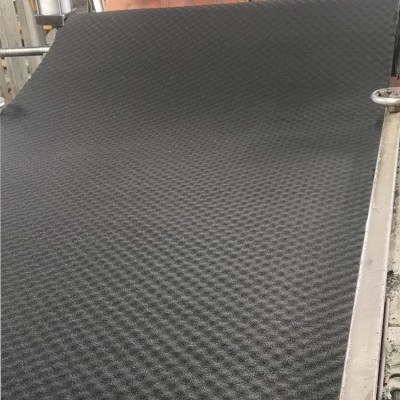 聚氨酯单面凹橡胶波浪形隔音减震垫凹凸浮筑楼板橡胶隔声垫卷材图4
