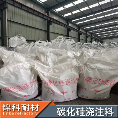 源头厂家生产碳化硅浇注料铜铝冶炼炉用强度好耐温好碳化硅浇注料图3