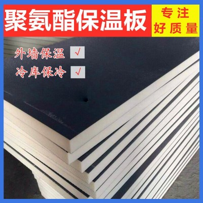 供应墙体保温板屋顶外墙隔热硬泡 B1级聚氨酯复合板20mm-100mm厚图2
