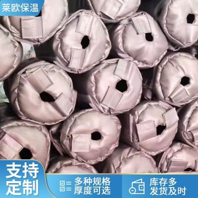 定制阀门保温套 管道耐高温防火隔热罩 柔性可拆卸换热器保温套图2