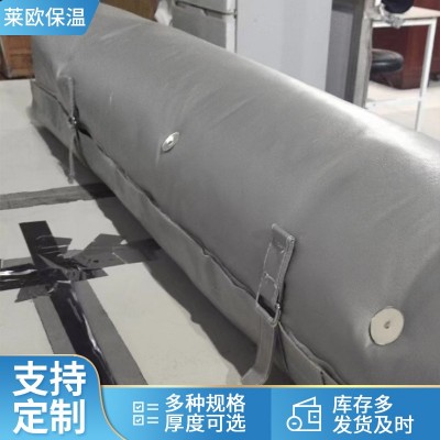 定制阀门保温套 管道耐高温防火隔热罩 柔性可拆卸换热器保温套图3