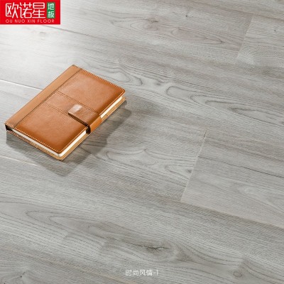 酒店专用耐磨防水防火B1环保E1复合地板强化木地板工程厂家12厚图5
