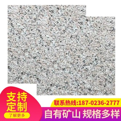 自有矿山直销天然广西三宝红花岗岩外贸出口G563石材光面火烧面图4