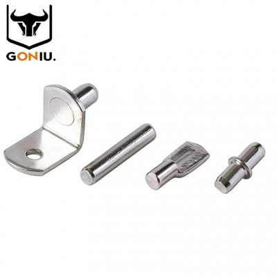 衣柜隔板钉支架玻璃托乒乓柜子托架中轴板托自攻板托销钉七字板托图3