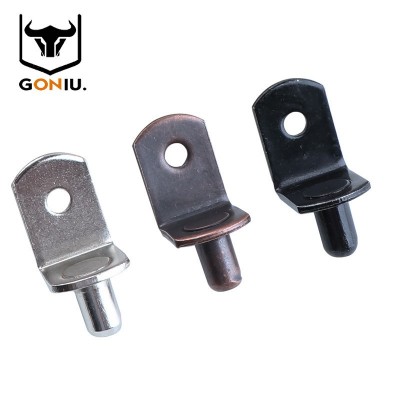 衣柜隔板钉支架玻璃托乒乓柜子托架中轴板托自攻板托销钉七字板托图5