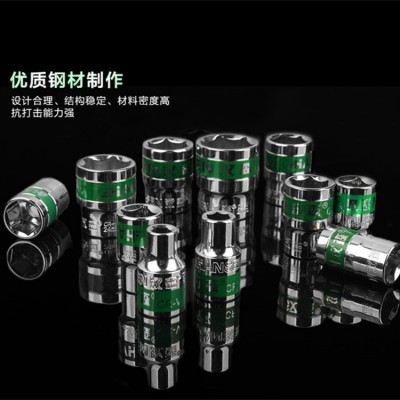 汉森绿带套筒扳手32件套套筒组合工具汽车维修五金工具汽修工具图3