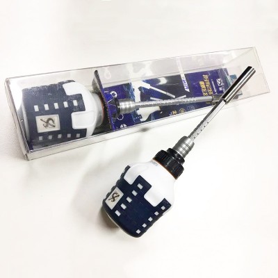 莱仕 铬钒钢批杆组套螺丝刀盎状柄棘轮伸缩螺丝批8件套 十/一字梅图3