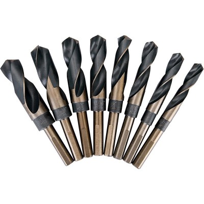 英制8件套麻花钻 小柄钻头 高速钢等柄麻花钻 8件套铝盒装钻头图3