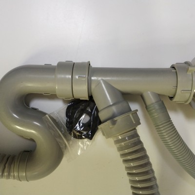 厂家供应双槽菜盆不锈钢下水器 洗菜盆钢盆双盆水槽下水器图3