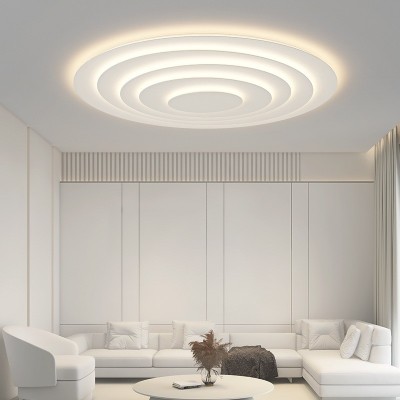 LED吸顶主卧室灯2025年新款现代简约客厅灯圆形阳台过道房间灯具图2