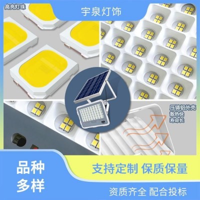 专做项目 户外太阳能庭院灯 LED投光灯 景观 篮球 足球场灯图4