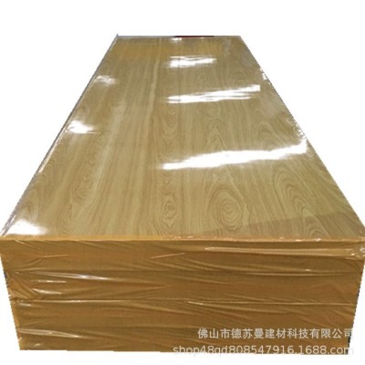 广东厂家生产批发保温材料彩钢木纹泡沫夹芯板 室内隔墙泡沫板图5