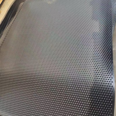 批发畜牧垫橡胶牛棚垫防滑耐磨抗压黑色圆点猪鸡舍马棚垫12/17mm图5