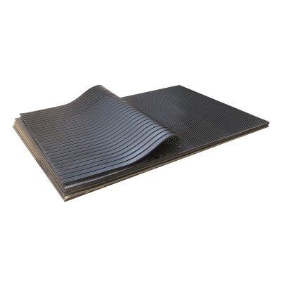 批发畜牧垫橡胶牛棚垫防滑耐磨抗压黑色圆点猪鸡舍马棚垫12/17mm图4