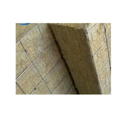 A级钢网憎水岩棉板高强度外墙屋面复合单 双面插丝岩棉板保温防火图5