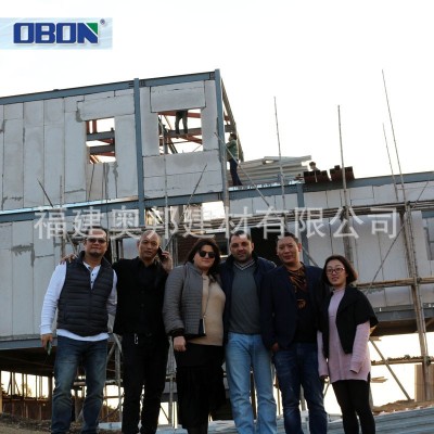 定制 隔断活动板房 的建筑材料板 保温泡沫混凝土复合轻质墙板图2