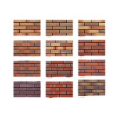 供应高档别墅外墙劈开砖 陶土砖 红色劈开砖图5