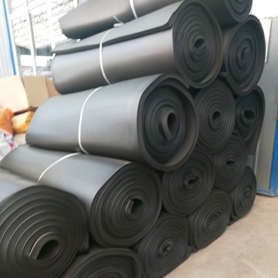 加工定制保温棉橡塑保温板长度厚度自粘背胶橡塑海绵裁条图4