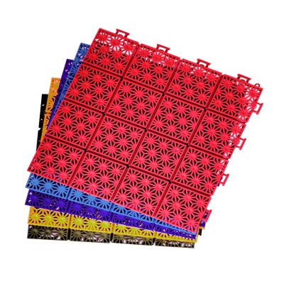 厂家爆款直销十六字格悬浮地板太阳花幼儿园篮球场室外适用拼装地图4