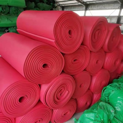 厂家供应隔热橡塑保温板吸音降噪防火保温隔热板房顶隔热棉图4