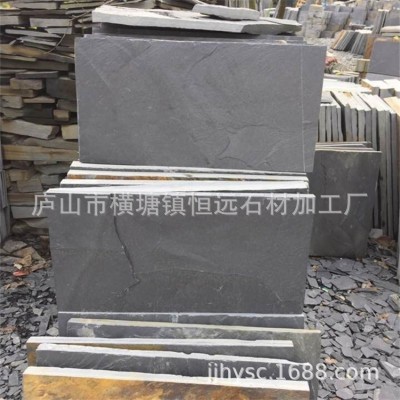 板岩文化石砖 游泳池岸边石 度假村水底石板 庭院青石板地砖 片岩图2