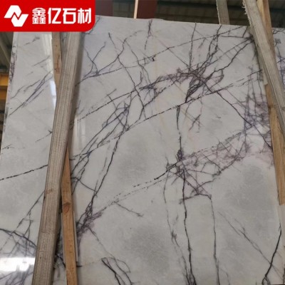 香雪梅石材大板大理石纹台面酒店吧台大宅奢石餐桌台批发图4