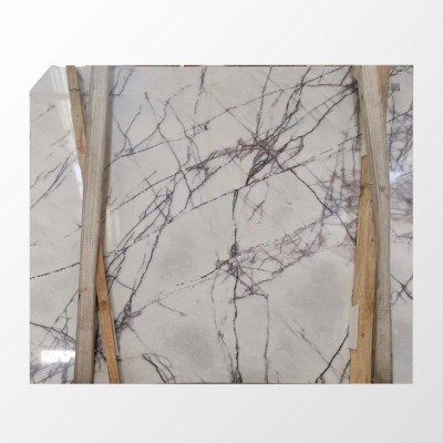 香雪梅石材大板大理石纹台面酒店吧台大宅奢石餐桌台批发图5