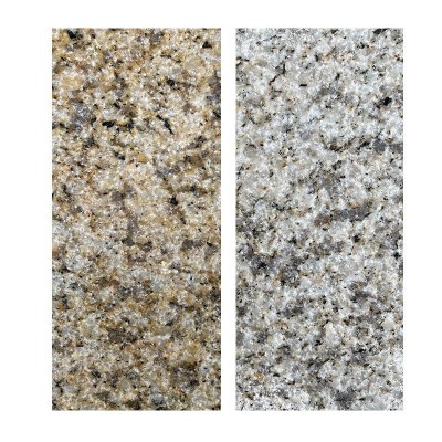 湖北随州石材厂家花岗岩黄金麻荔枝面地铺外墙大理石黄锈石石板图5