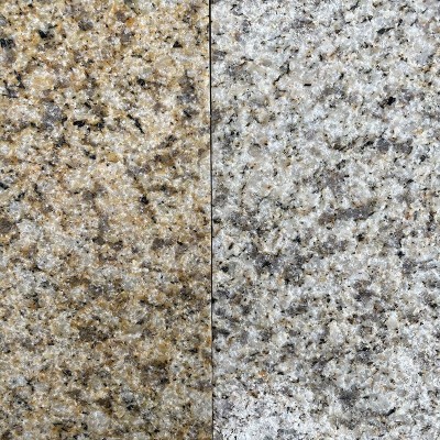 湖北随州石材厂家花岗岩黄金麻荔枝面地铺外墙大理石黄锈石石板图3