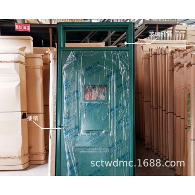 教室门带气窗防盗门附窗农村自建房成都厂家直销钢制质宿舍学校门图2