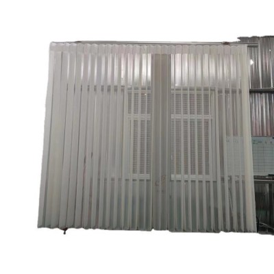 家用客厅网红梦幻窗帘垂直帘纱竖纹百叶窗帘 工厂现货批发图5