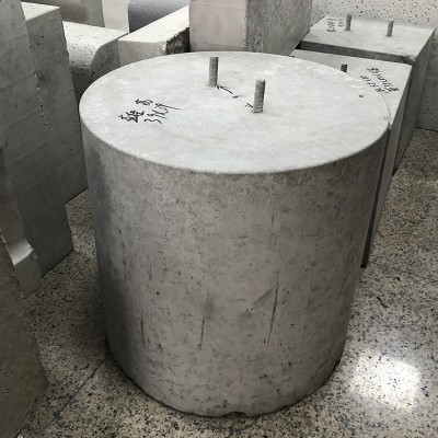 水泥光伏墩圆形方形太阳能配重底座 厂房屋顶发电配重水泥块基座图4