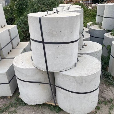 水泥光伏墩圆形方形太阳能配重底座 厂房屋顶发电配重水泥块基座图3