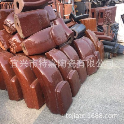 琉璃瓦翘角 屋脊头瓦 装饰脊瓦 凉亭翘角 脊瓦 花翘 长翘 翘角瓦图3