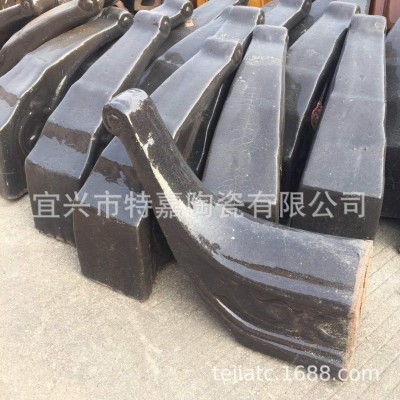 琉璃瓦翘角 屋脊头瓦 装饰脊瓦 凉亭翘角 脊瓦 花翘 长翘 翘角瓦