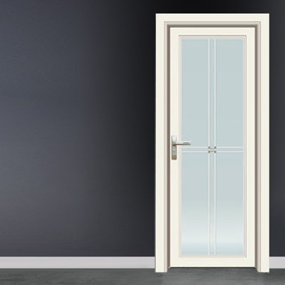 厂家直销平开门极窄钛镁合金卫生间门磨砂浴室厨房阳台长虹玻璃门图4