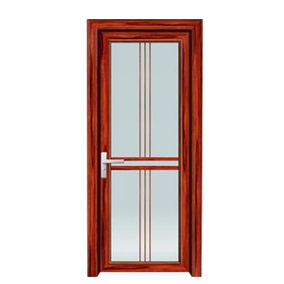 厂家直销平开门极窄钛镁合金卫生间门磨砂浴室厨房阳台长虹玻璃门图5