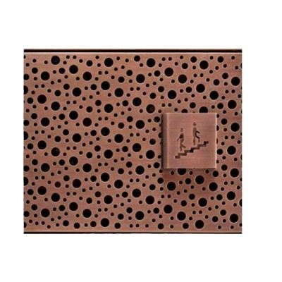 厂家加工雕花幕墙仿木纹镂空装饰吊顶铝板批发冲孔镂空氟 碳铝单板图5