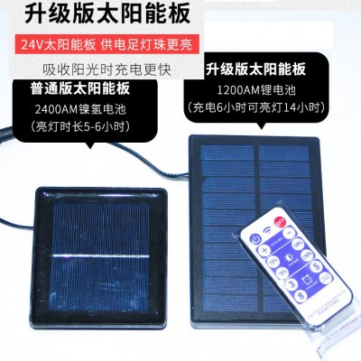 亚马逊跨境太阳能星月灯窗帘灯星星灯圣诞庭院装饰灯防水彩灯串灯图2