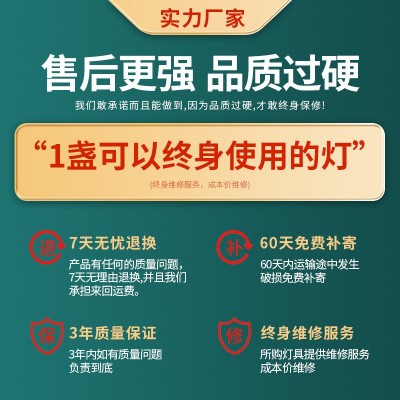 超薄吸顶灯led卧室灯主灯简约厨房书房阳台客厅灯中山灯具厂直销图4