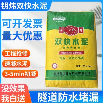 杭州供应防水堵漏双快水泥 快干快硬水泥 工程急修抢险速干水泥图4
