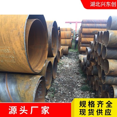 湖北钢管螺旋管 双面埋弧焊接量大价优防腐三油两布管桩架桥栈道图2