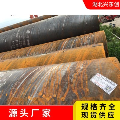 湖北钢管螺旋管 双面埋弧焊接量大价优防腐三油两布管桩架桥栈道图4