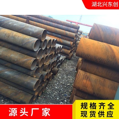 湖北钢管螺旋管 双面埋弧焊接量大价优防腐三油两布管桩架桥栈道图5